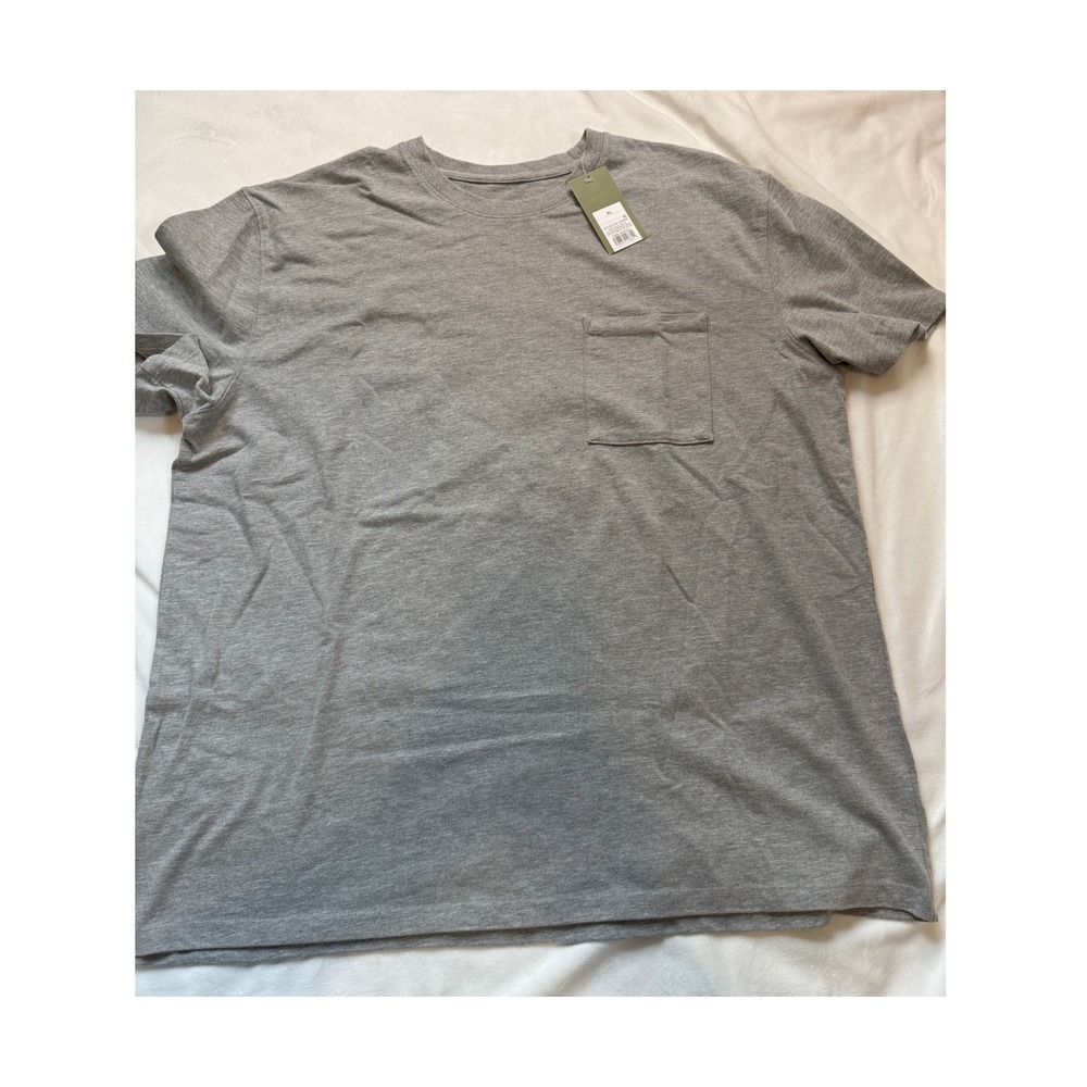 Goodfellow & Co Mens Gray Pocket T-Shirt Short Sleeve Crewneck XL New